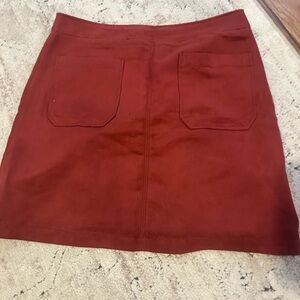 Sanctuary Red Skirt